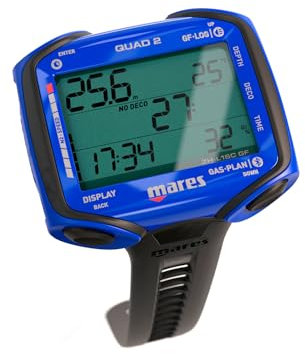 Mares Dive Computer Quad 2 (Blu)