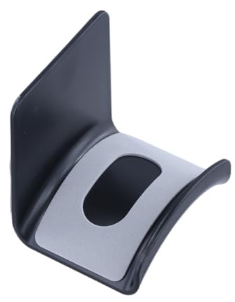 Daleweo Headphone Mount Hanger Holder – Strong Adhesive Headset Hook Stand for Gaming Headphones & Controllers, Universal Storage Solution (Black)