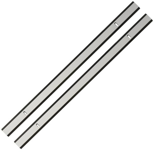 Lot de 2 lames de rabot à double tranchant, traitées thermiquement, for raboteuse d'épaisseur JWP12 AP1300 TP2000 MB1931