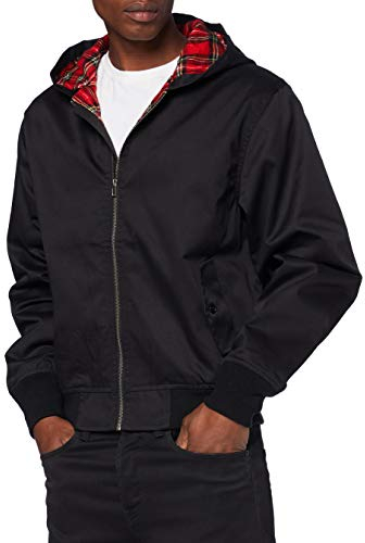 Brandit Hooded Canterbury Jacke, schwarz, Gr. L