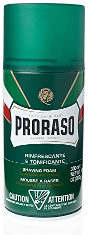 Proraso Rasierschaum Green Refresh grün 300 ml (1er Pack)