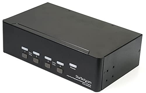 StarTech.com 4PT DUAL DP KVM SWITCH 4K60