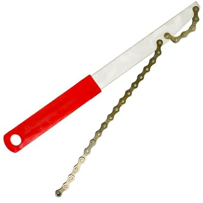 Laxzo ® Chain Whip Tool, Bike Cycle Maintenance Repair Tool Chain Whip Tool Cycle Bicycle Repair Equipment Chain Whip for 7, 8, 9 and 10 Speed Bicycle Cassette