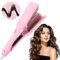 HOVCEH Welleneisen für Haare, Lockenstab Große Locken 32mm, Französischer WellenLockenstab, V Förmiger Lockenstab, Mermaid Hair Waver 32mm, Beach WavesLockenstab 160°C und 220°C, Sofortiges Wellen