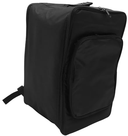 ULDIGI Mochila para Batería de Tela Oxford Almacenamiento para Tambores y Diseño Acolchado Negro para Transporte Cómodo Estilo Aleatorio