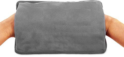 Health & Personal Care | Rechargeable Electric Hot Water Bottles | Heat Pad | Shoulder Warmer | Stomach and Back Warmer | (Grey Electric Hot Water Bottle)