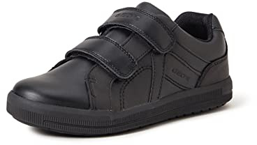 Geox J Arzach Boy G, Sneakers Niños, Negro, 35 EU