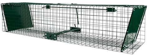 BOXTRAP - Boîte à Fauve avec 2 Portes Invisibles - Piège Inoffensif Idéal pour Renards, Fouines, Martres - 125 x 26 x 26 cm
