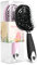 Sindax Bio Haarbürste ohne Ziepen tangle wildschweinborsten bürste Set aus 2 Anti Frizz Haarbürsten Entwirrbürste für das tägliche Haare teezer Haarkämme Locken Lange Haare Haar Kamm