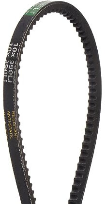 sourcing map AV10 Cogged V-Belts 990mm Inner Girth 10mm Width 8mm Thick Rubber Drive Belt for Power Transmission