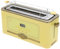Kaiser Empire Vintage Retro Electric 2 Slice Toaster, Retro Design, Extra Wide Slots, Defrost Option, Adjustable browning with countdown timer, Warming Rack Included (Classic Ivory)