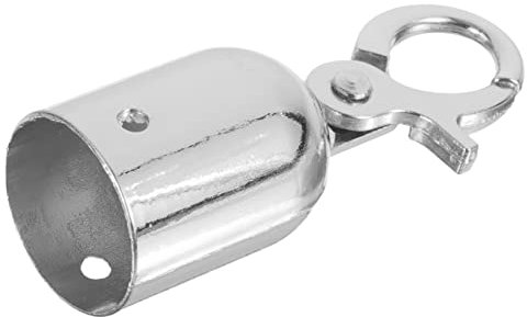 Ipetboom Butée De Corde Acier Inoxydable Avec Crochet Auto-fermant Stop Cordon Pour Barrière Protection Antiglisse Accessoire Fin Corde Robuste Pour Potences Et Contrôle De Foule