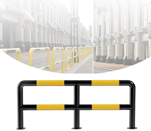 Barrera de estacionamiento anticolisión resistente, bolardos de seguridad para seguridad de almacén y protección de vehículos, bloqueador robusto para máxima seguridad