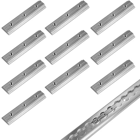 EXLECO Ranuras para Rieles de Aerolínea, 10 Ranuras, Rosca 3 x M6, Aluminio