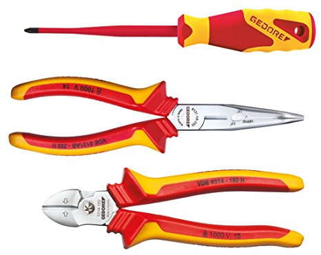 GEDORE Zangen-Satz 3 Teilig in L-BOXX Mini, 1102-005 VDE