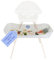 CATCHY Highchair Food Catcher | Compatible with Stokke Clikk Highchair | Easy Wipe Clean | Baby & Toddler Food & Mess Catcher | Helps Keep Floors Under Chair Clean | Mealtime Feeding Essential