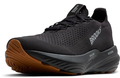 Brooks Men’s Glycerin Stealthfit 22 Neutral Running Shoe - Black/Black - 9.5 Medium