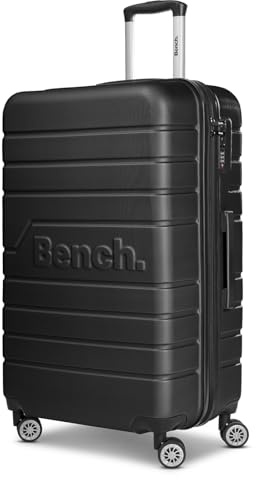Bench großer Hartgepäck Check-in Koffer | XL Trolley 48 x 28 x 79 cm aus hochwertigem, robustem ABS Material | für Damen und Herren | 4 Doppelrollen & TSA-Schloss | Seattle Serie