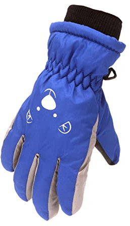 Kinder Skihandschuhe Winddichte Winter Warme Snowboard Handschuhe Schneehandschuhe Wasserdichte Winter für 7-12 Jahre Mädchen Jungen Skifahren Snowboard Reiten Laufen Wandern Radfahren Outdoor Sport