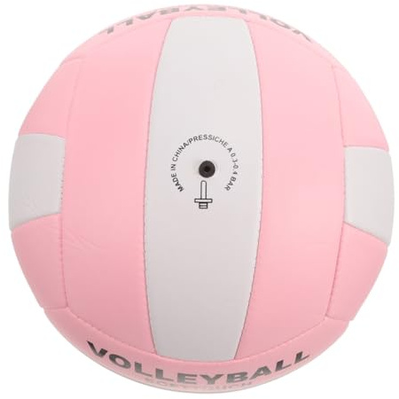 Hohopeti Ballon de Volley-Ball Souple pour Entraînement et Compétition Volleyball Sportif Intérieur et Extérieur avec Matériau Épais Conforme Aux Normes pour Joueurs Collégiens
