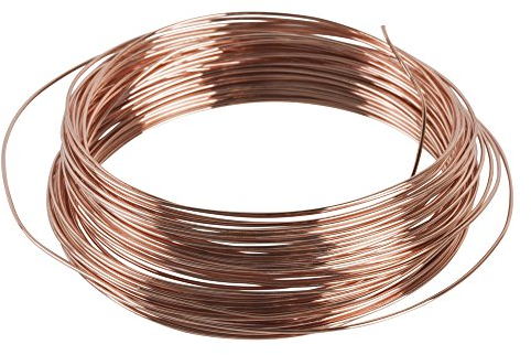 Rayher 2401000 - Alambre de cobre (0,60 mm de diámetro, 10 m)