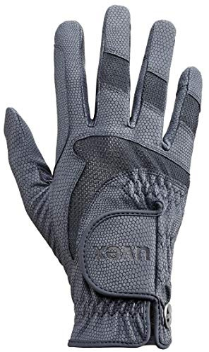 Uvex I-Performance 2 - Gants d’équitation Flexibles pour Hommes et Femmes - Durable - Ventilation Optimale - Blue - 7,5