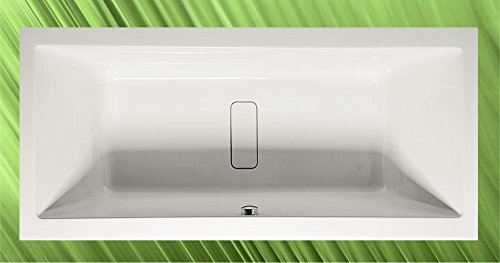 Baignoire Marlene 180 x 80 x 48 cm avec bretelles en polystyrène et vidage