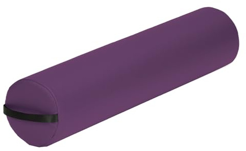 Earthlite Cuscino di rinforzo, cilindrico, resistente, per massaggi Maniglia a strap.