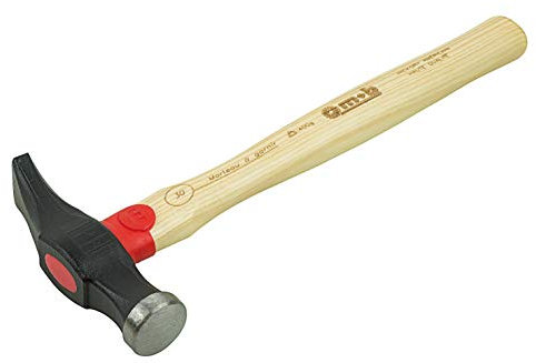 MOB Outillage 0200500301 Marteau à garnir avec manche Hickory/tête ronde 50 mm
