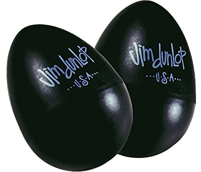 JIM DUNLOP Shaker Maracas, 2 Stück, Schwarz