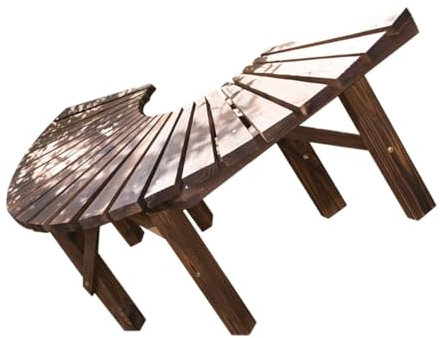 Toddmomy 1pièce Banc Bois Multifonctionnel pour Jardin avec Étagère à Fleurs Banc De Extérieur pour Décoration Et Rangement De Plantes