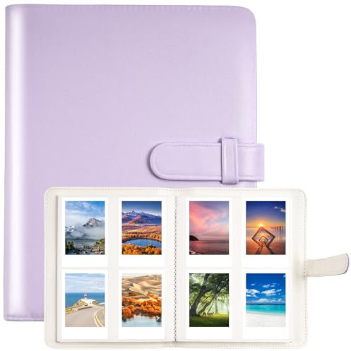Album Fotografico con 256 Tasche per 3 Inch Film per Fujifilm Instax Mini LiPlay 11 7s 8 8+ 9 25 26 50s 70 90 Fotocamera Istantanea per Polaroid Snap SnapTouch PIC-300 Z2300 Mint Zip Stampante