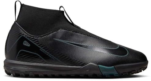 Nike Jungen Jr Zoom Superfly 10 Academy Tf Sneaker, Black Black Deep Jungle, 36.5 EU