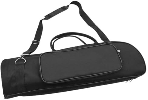DEARMAMY Borsa per Tromba Oxford Imbottitura, Maniglia e Tracolla Regolabile, Custodia Porta Tromba Scomparti per Giovani Musicisti e Trasporto Sicuro in Ogni Condizione