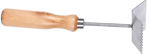 Pwshymi Bienenzuchtschaufel, Robuster Schaber aus Edelstahl Zum Reinigen von Rahmen, Imkerbedarf, Queen-Excluder-Werkzeug für die Bienenstockwartung