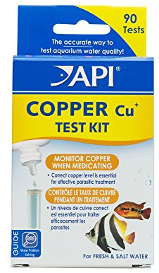 API COPPER TEST KIT 90-Test Aquarium Water Test Kit