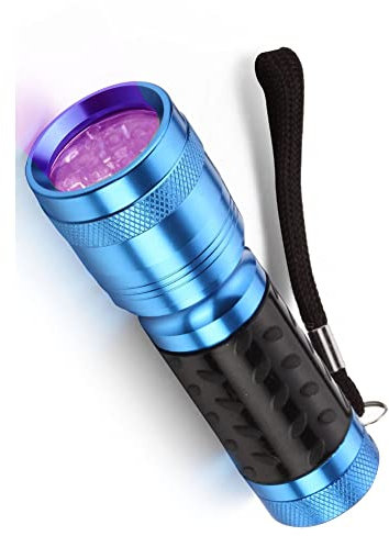 Generic LED-UV-Schwarzlicht Jade Zuordnung Taschenlampe 14 LED UV-Pet Urin Flecken Detektor findet Pet Hund Flecken Cat Pee auf Teppichen Teppiche Boden oder Wand, schwarz