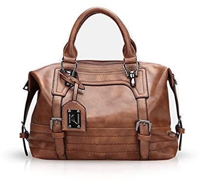 NICOLE & DORIS Moda Cera per olio borsa da donna tracolla borsa diagonale Borsa a tracolla Borse a tracolla Borse da ragazza Borse Boston Marrone