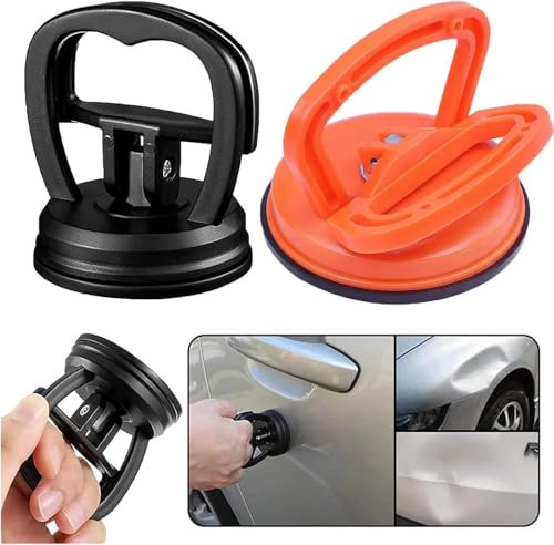 SUJAHHUJIQ Lot de 2 outils puissants pour débosselage de voiture, verre, écran, carrelage et objets