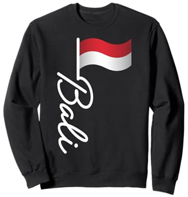 Indonesia Flag Balinese Temples Indonesian Bali Indonesia Sweatshirt