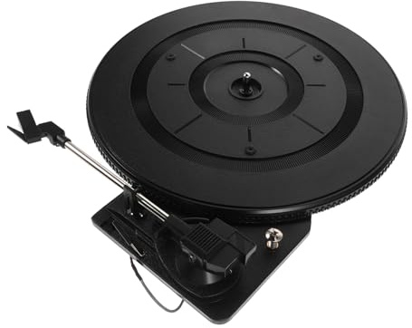 Alipis Tocadiscos Retro De Vinilo Movimiento De Gramófono Grande Vintage Ruido para Decoración del Hogar y Música