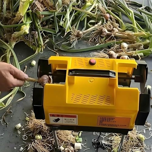 Tagliaglio elettrico a doppia testa per tagliare efficacemente aglio fresco e radici di cipolla