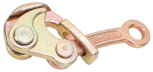Candeon 0,5 T Kabelgrepp Ståltrådsgripare, 1102 Lbs Kabelavdragare Vajerdragare Repåtdragare Tråddragande Grepp åtdragningsverktyg för 1-10 Mm Repavdragare Kolstål