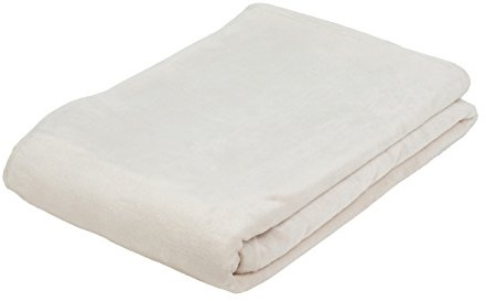 Gözze - Couverture douillette, Memphis, lourde 300 g/m², 180 x 220 cm - Crème