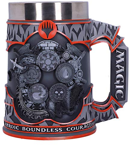 Nemesis Now Magic The Gathering Bierkrug, 5 Farben, Grau, 15.5cm, B5348S0