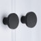 goldenwarm 4Pack Black Cabinet Knobs Black Cupboard Knobs Modern Kitchen Cupboard Handles Round Cupboard Door Pulls