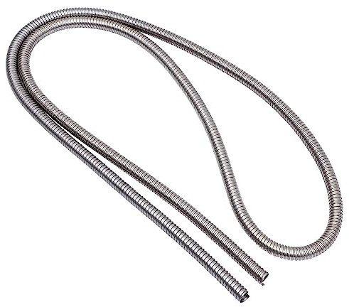 Homoyoyo Cordon Protecteur Gestion Tube Manchon Fils Électriques Couvre Métier À Tisser Gaine Gaine De Câble en Acier Inoxydable pour USB Câble Cordon d'alimentation Automobile Maison