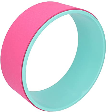 Yoga-Rad, Rückenrad, Yoga-Sport, zur Stärkung des Rückens, Massagerad, weiche, wiederverwendbare Rolle zur Korrektur der Körperhaltung