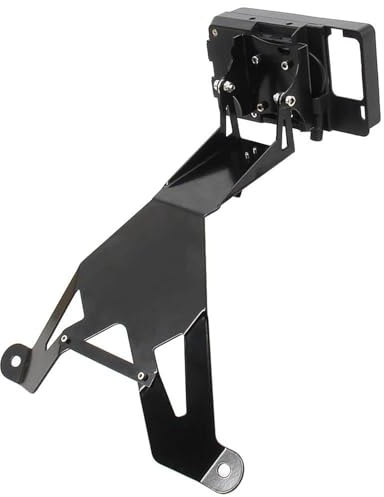 para KYMCO para AK 550 Accesorios De Motocicleta Soporte De Navegación Frontal Medio GPS Carga De Teléfono Móvil Soporte Placa Navegación Teléfono Móvil(B)
