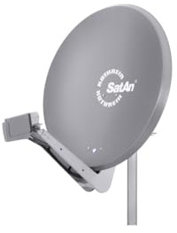 Kathrein CAS 90 Sat-Spiegel 90 cm grau, 20010033